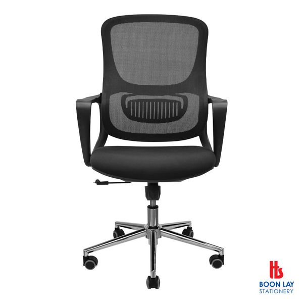 ALFAX Mesh Office Chair - Black (2021BS)