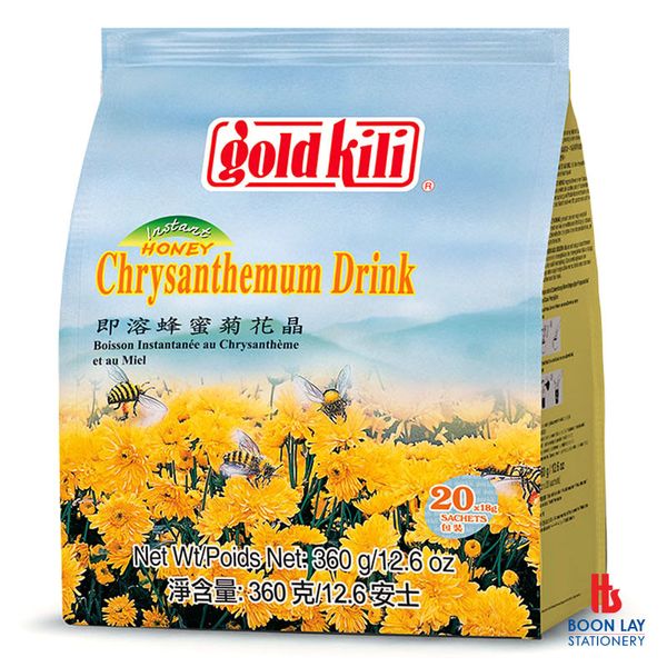 GOLD KILI Instant Honey Chrysanthemum Tea - 18g x 20's