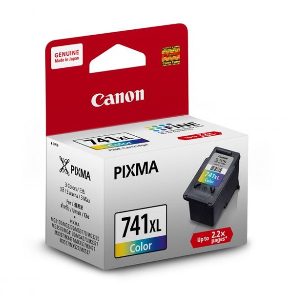 Canon Ink,Canon Cartridge,Canon Ink Cartridge,Canon CL-741,CL741,CL741XL,CL-741,CL-741XL,Canon CL741,MG2170, MG2270, MG3170, MG3570, MG3670, MG4170, MG4270,TS5170, MX377, MX397, MX437, MX457, MX477, MX517, MX527, MX537