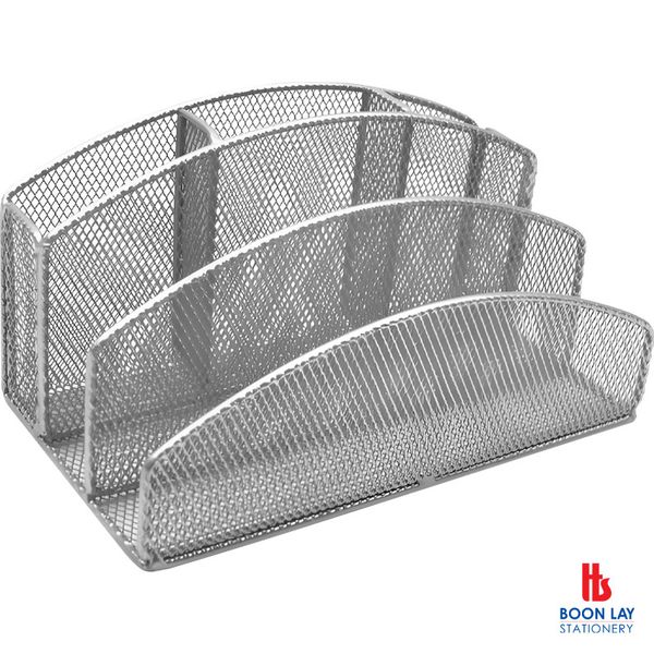 ALFAX Mesh Desk Organizer - Silver (AL63315)