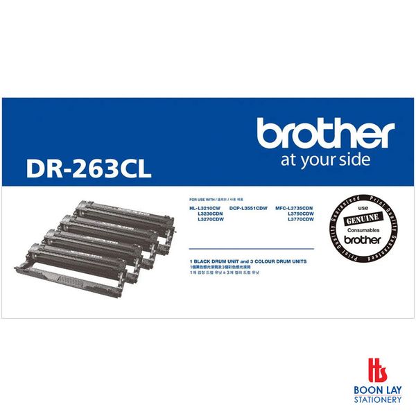 BROTHER Drum Unit - Black (DR263CL)