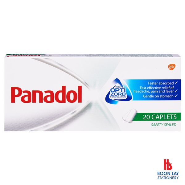 PANADOL Optizorb Caplets - Box of 20's
