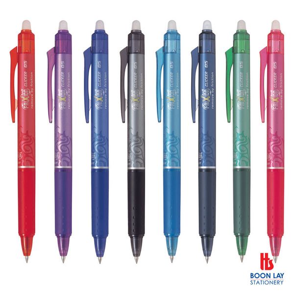 PILOT Frixion Clicker Retractable Ball Pen 0.5mm  - Box of 12's (BLRT-FR5)