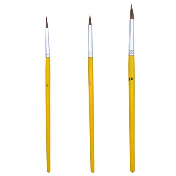 ALFAX Rouch Artist Brush Set - No.4, 10, 16 (5773)