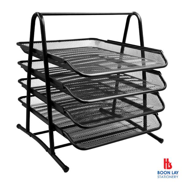 ALFAX Tray,Document Tray,Drawer Tray,Letter Tray,Alfax Letter Tray,Alfax Document Tray,Mesh Try,Mesh Letter Tray,Mesh Metal Document Letter Tray,DT2001,4 Tier Tray