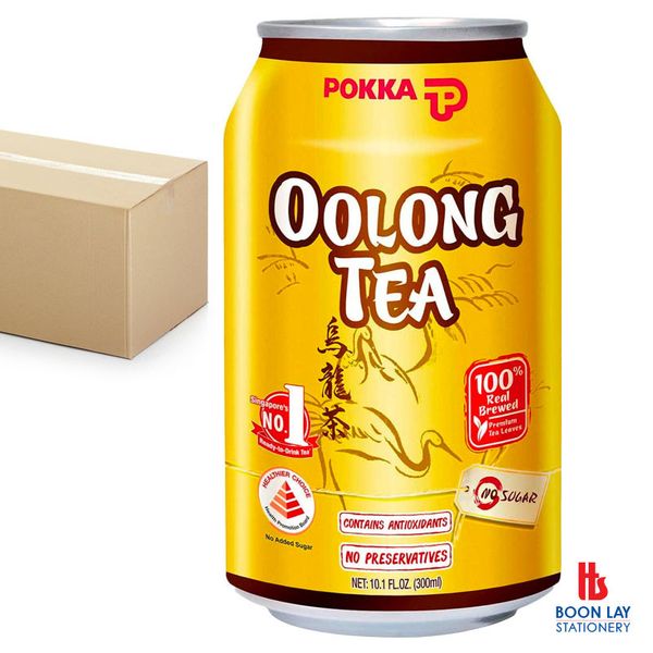POKKA Can Drink - Oolong Tea 300ml x 24's