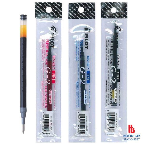 PILOT G2 Refill Gel Pen 0.7mm - Box of 12's (BLS-G2-7)