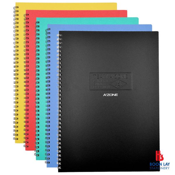A'ZONE Team Ring Note Book A4 (ATA4RB)