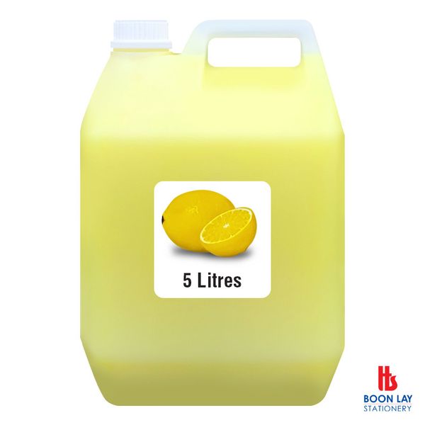 GW Anti-Bacterial Hand Soap 5L - Lime + Lemon (Yellow)