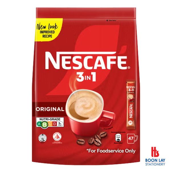 NESCAFE 3-in-1 Instant Coffee - Original 19g x 47's