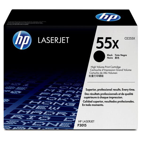 HP Toner Cartridge CE255X - Black (55X)