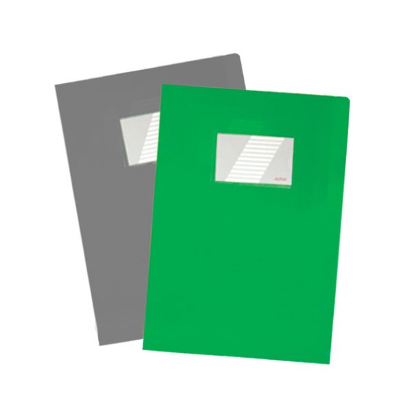 ALFAX L-Shape Holder A4 Solid Colour - Pack of 12's (E310C)