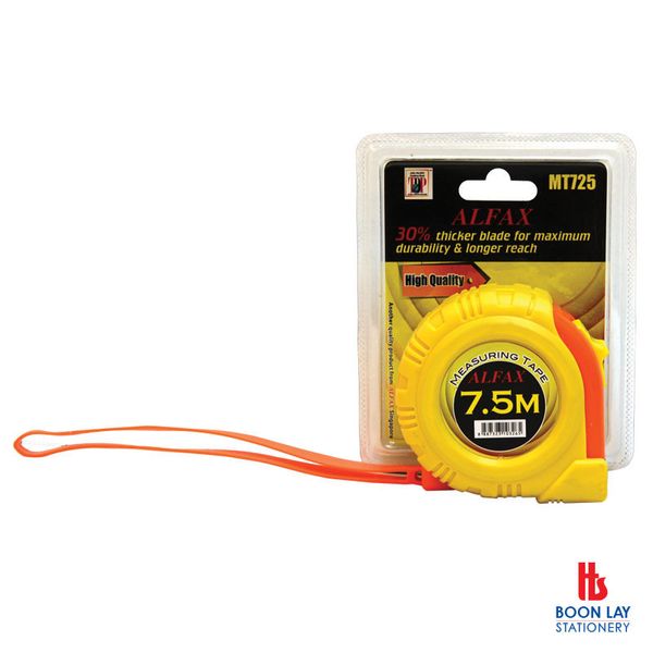 ALFAX Measuring Tape 7.5mx2.5cm (MT725)