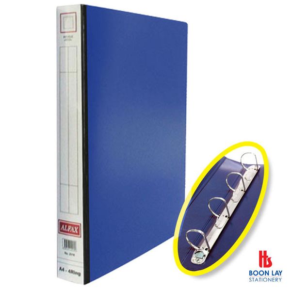 ALFAX Ring File 4D 25mm A4 - Blue (2014)