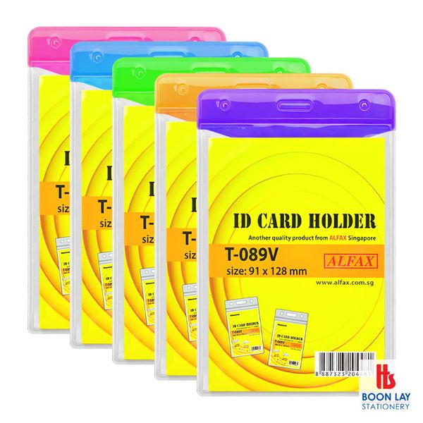 ALFAX ID Card Holder 91x128mm - Pack of 10's (T089V)