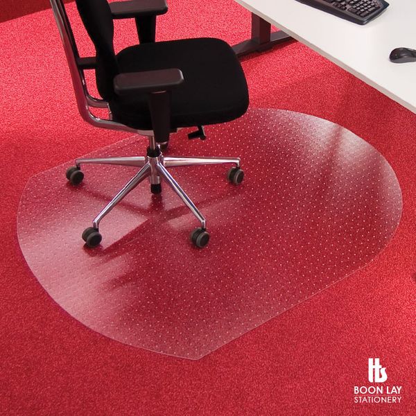 ROLL-O-GRIP Chair Mat for Carpet - T-Shape 150x120cm (73-150T)