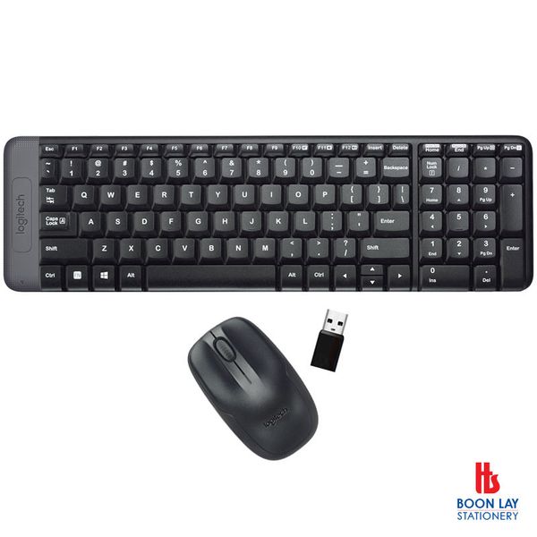 LOGITECH Wireless Keyboard & Mouse Combo (MK220)