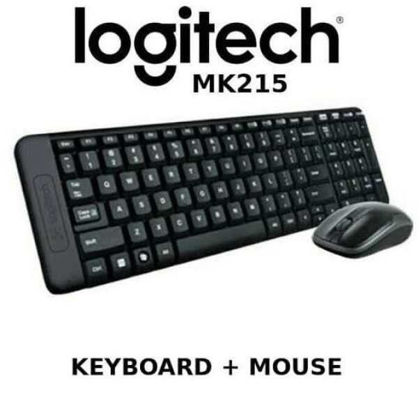 LOGITECH Wireless Keyboard & Mouse Combo (MK215)