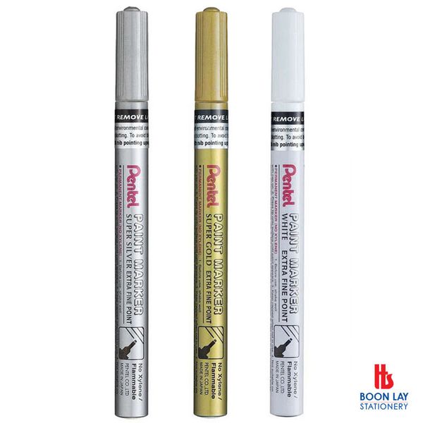 PENTEL Paint Marker Extra Fine Point - Box of 12's (MFP10)