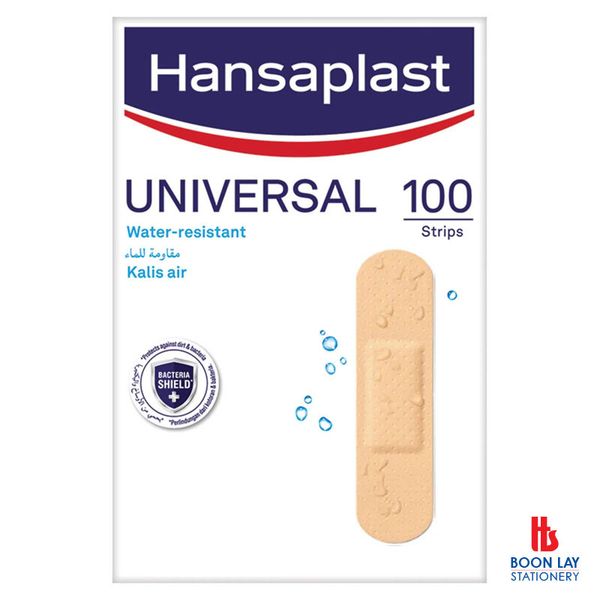 HANSAPLAST Universal Water Resistant Plaster - Box of 100's