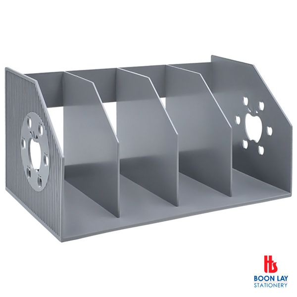 ALFAX Book Shelf 4 Divider - Grey (AL884)