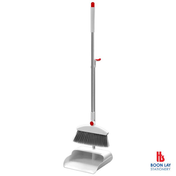 Dustpan Broom Set - White(1207)