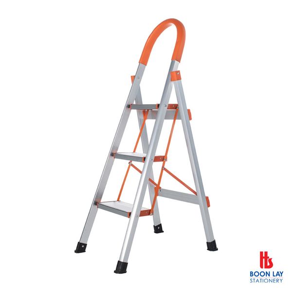 ALFAX Anti-Slip Aluminium Ladder - 3 Step (ALJ103)