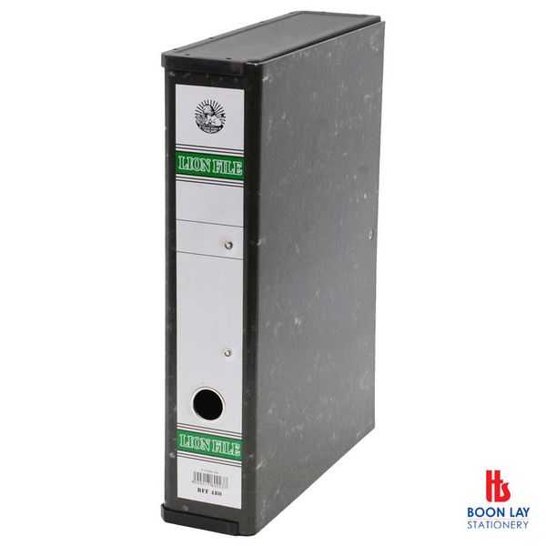 Cardboard Box File 3" F4 - Black (BFF480)
