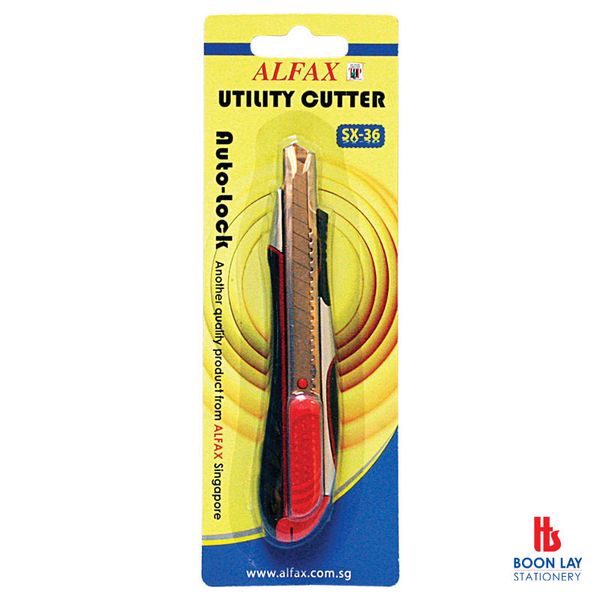 ALFAX Cutter #S - Black/Silver Handle (SX36)
