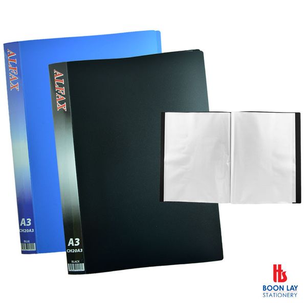 ALFAX Clear Holder 20 Pockets A3 (CH20A3)