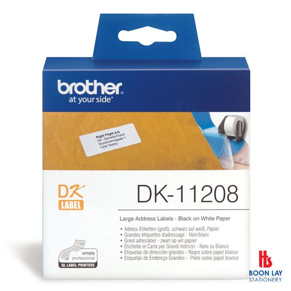 BROTHER Address Label - 38x90mm (DK11208)