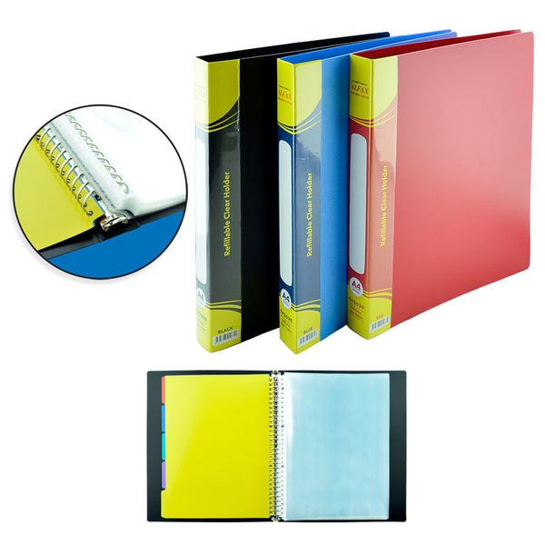 ALFAX Clear Holder Refillable 30-Hole A4 (CH3030)