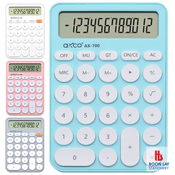 AXCO Calculator - 12 Digits (AX700)