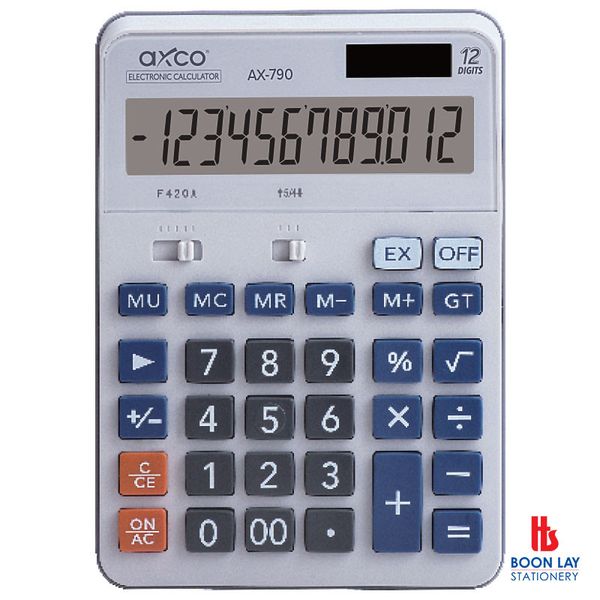 AXCO Calculator - 12 Digits (AX790)
