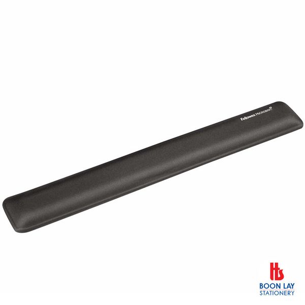 FELLOWES Wrist Support with Microban Protection - Graphite (9175301)