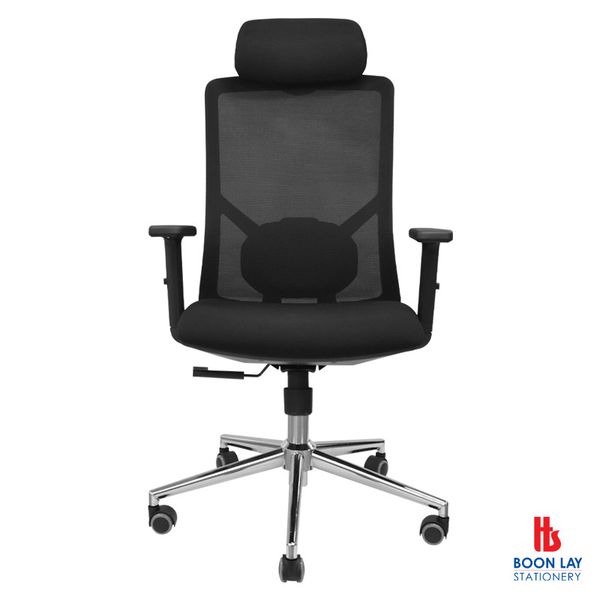 ALFAX Mesh Office Chair High Back - Black (2009A)