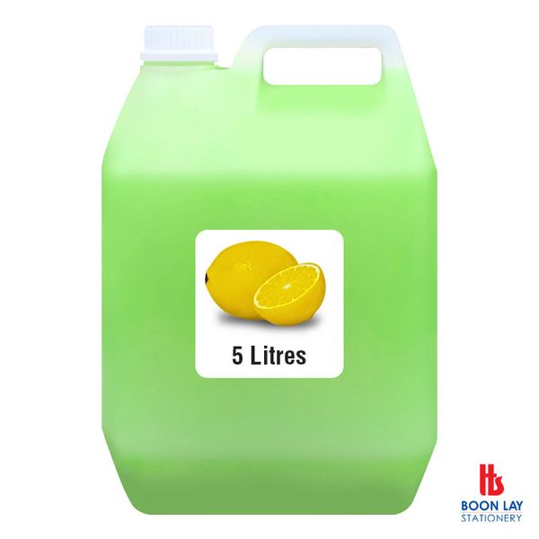 GW Anti-Bacterial Hand Soap 5L - Lemon (Green)