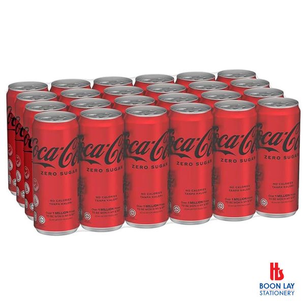 COCA-COLA Can Drink - Zero Sugar 320ml x 24's