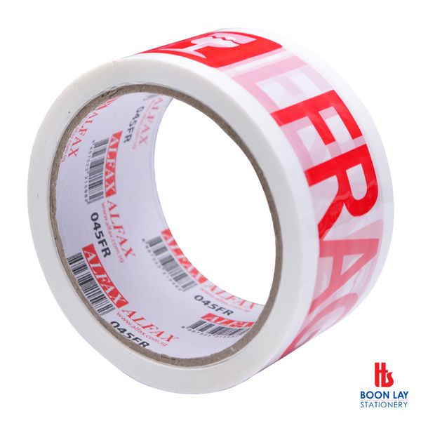ALFAX Adhesive Fragile Tape 48mmx45y (045FR)
