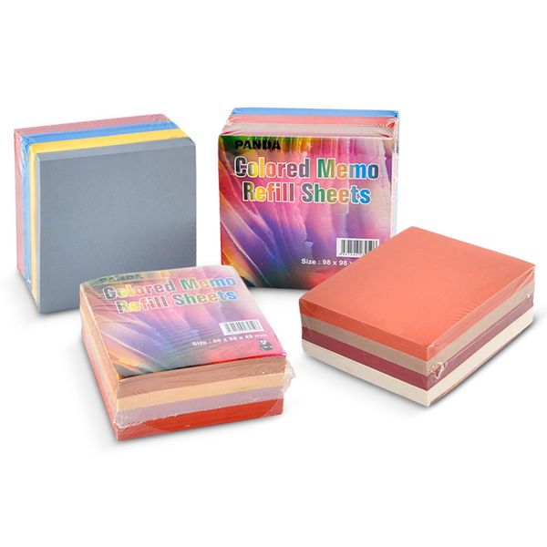 Memo Refill 4"x4" - Assorted Colours