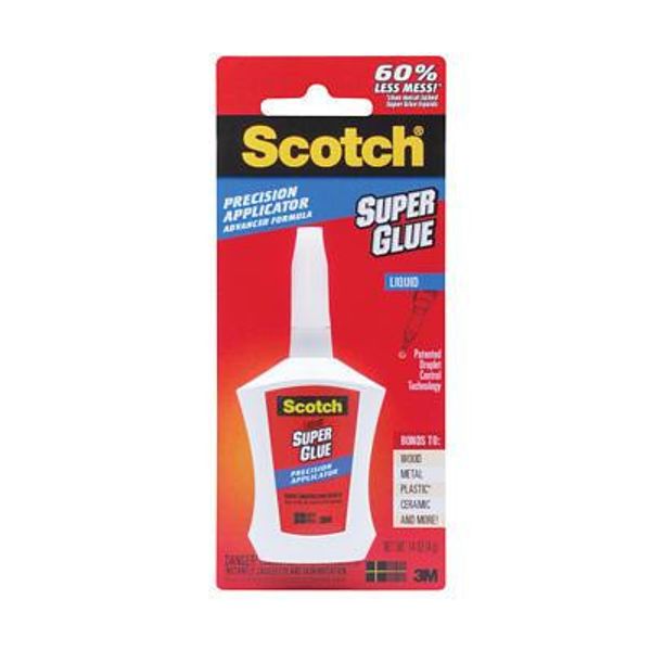 3M Scotch Super Glue Liquid Precision Applicator 4g (AD124)