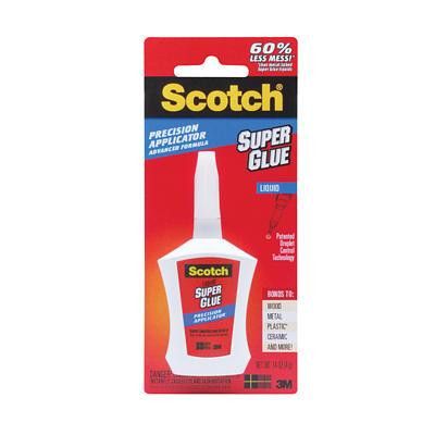 3M Scotch Super Glue Liquid Precision Applicator 4g (AD124)