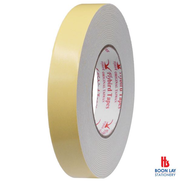 Double Sided Foam Tape 24mmx8m - White (248N)