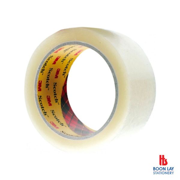 3M Scotch OPP Tape 48mmx80m - Transparent (3450C)