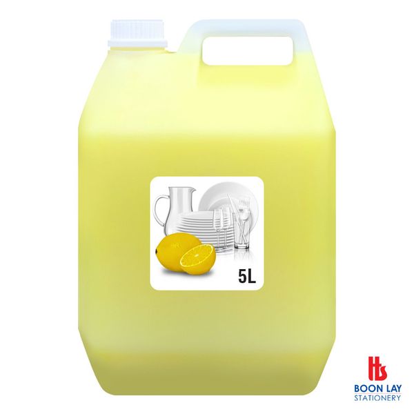 Dishwashing Liquid Lemon 5L - Yellow