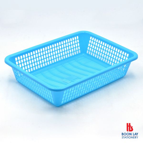 Plastic Basket - Blue (HT04)