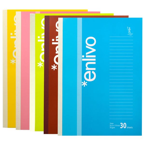ENLIVO Note Book 7mm 30pgs B5 (ELVEB30)