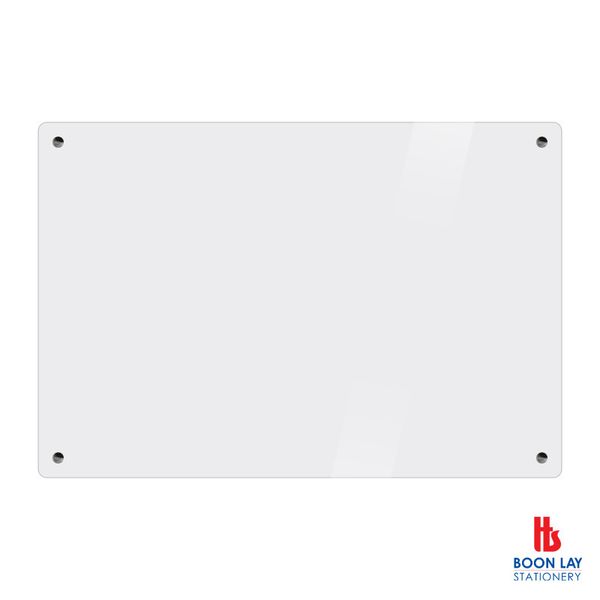 ARTEX Magnetic Glass Whiteboard - 90x120cm (BBGW90120)