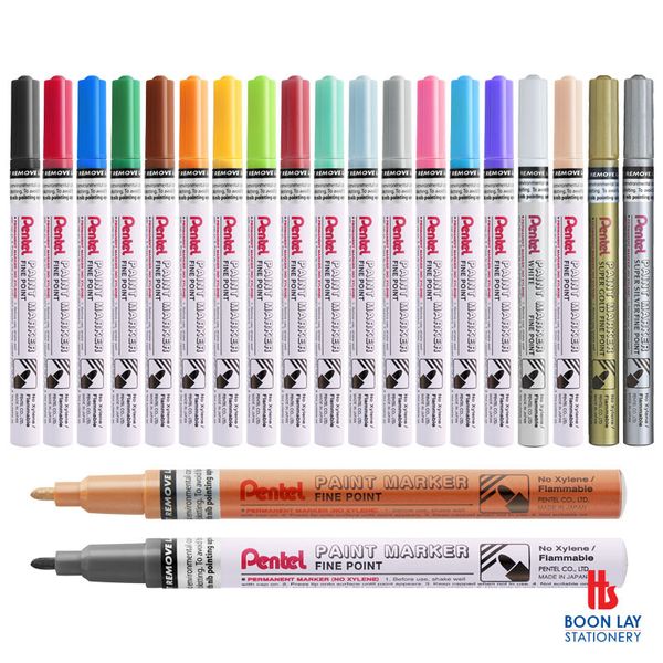 PENTEL Paint Marker Fine Point - Box of 12's (MSP10)