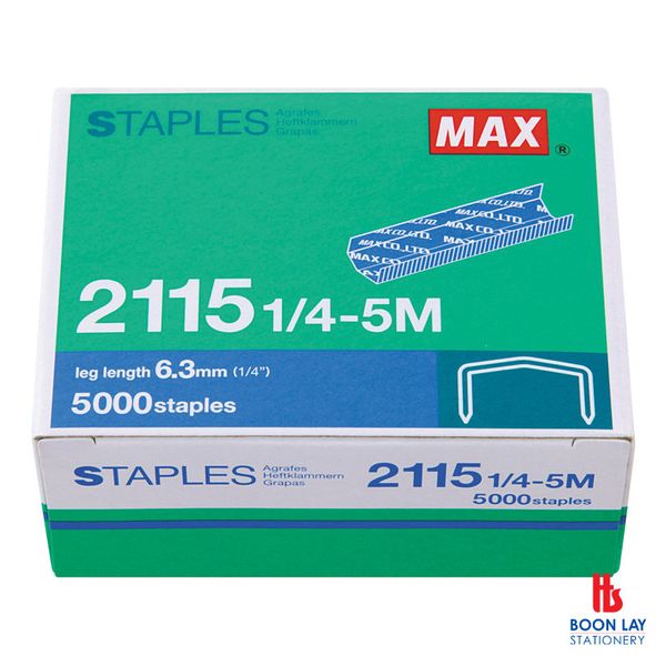 MAX Staples Refill 1/4-5m B8 (2115)